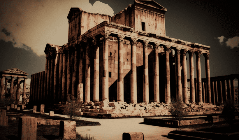 "Baalbeck: A Journey Through Time - Unveiling the Ancient History of a Legendary Town"
